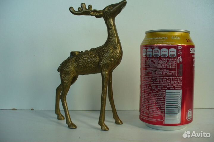 Олень.Латунь