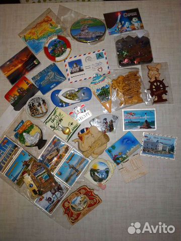 Магниты на холодильник из разных стран