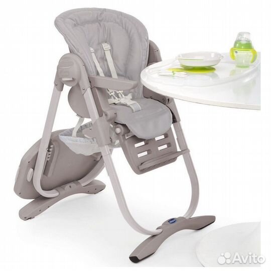 Стульчик для кормления chicco polly magic