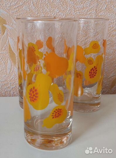 Стаканы 3 штуки