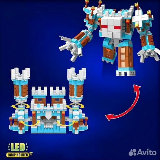 Конструктор Ледяной замок снежного стража