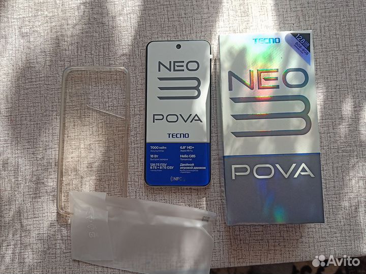 TECNO Pova 3, 6/128 ГБ