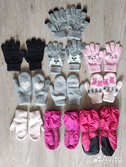 Шапки, перчатки, шарфы пакетом