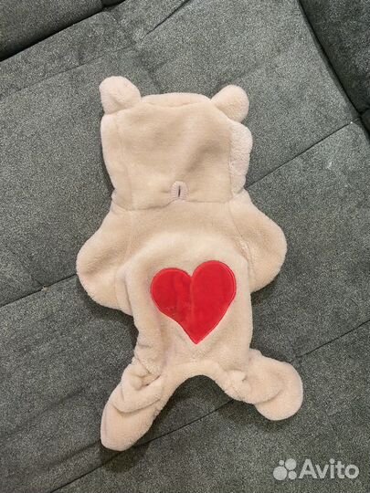 Комбинезон плюшевый для маленькой собачки, щенка