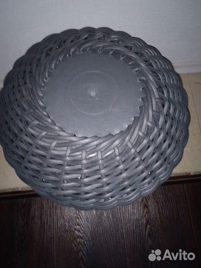 Кадка из искуственного ротанга