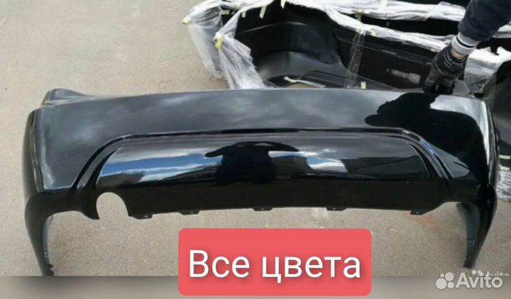 Бампер задний Daewoo Nexia n150 все цвета