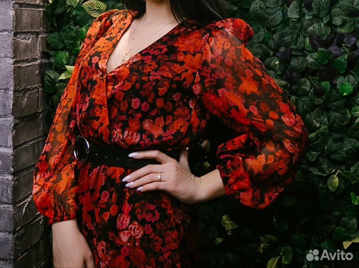 Платье миди Mango