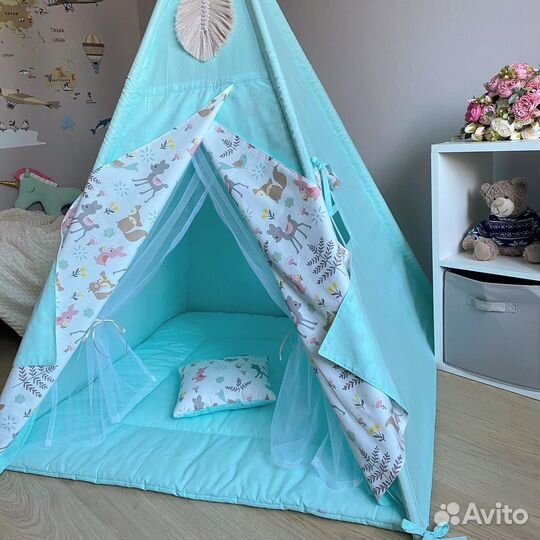 Вигвам в наличии и подушка в подарок