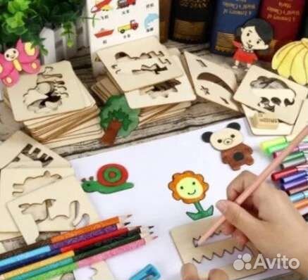 Трафареты раскрашки для детей