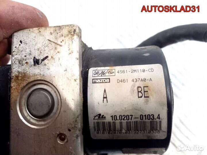 Блок ABS Ford Fusion 4s612m110cd