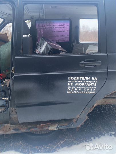 Дверь задняя левая на УАЗ patriot