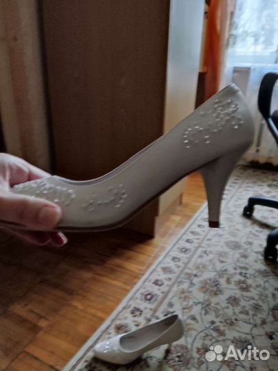 Туфли свадебные женские размер 38