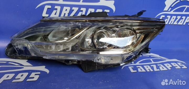 Фара двухлинзовая передняя Toyota Camry V55