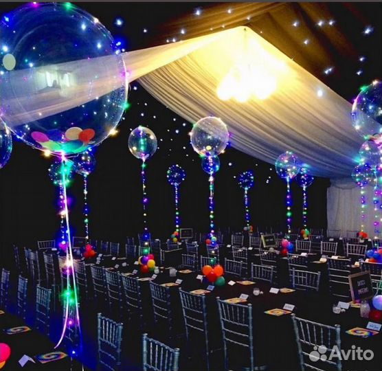 Светящиеся LED-шары bobo