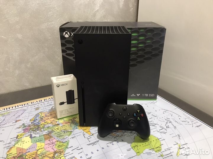 Xbox Series X 1Tb + Аккумулятор