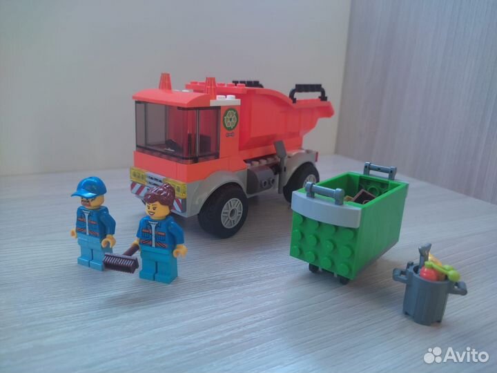 Лего city 60220 Мусоровоз. Оригинал