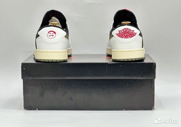 Кроссовки nike air jordan 1 low travis scott