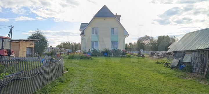 Коттедж 174 м² на участке 50 сот.