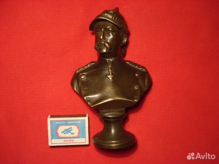 Военная Статуэтка Отто Бисмарка Германия Редкая