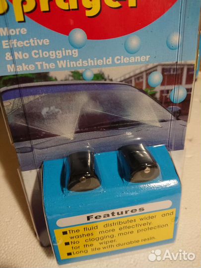 Форсунки омывателя веерные универсальные Eiken