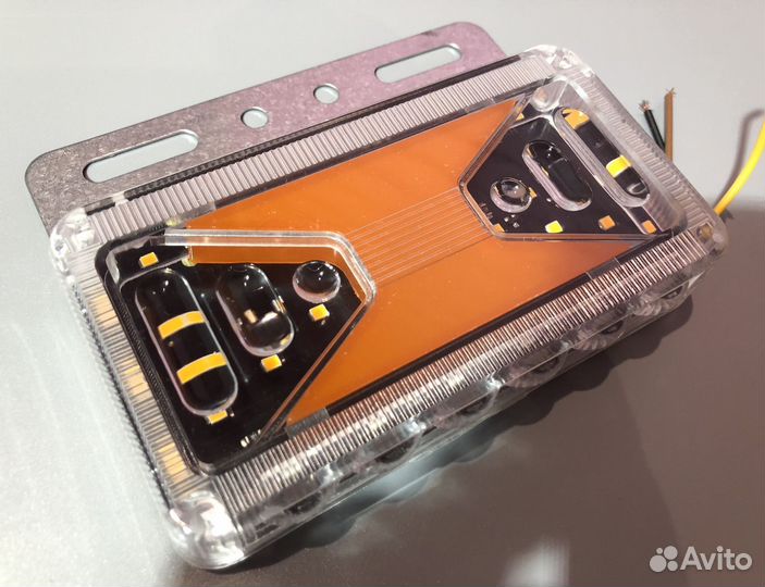 Диодные LED боковые габариты+поворотник 12В