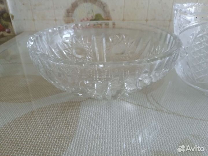 Ваза для фруктов и салатники СССР