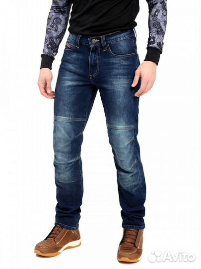 Мотоджинсы starks spider, мужские regular FIT