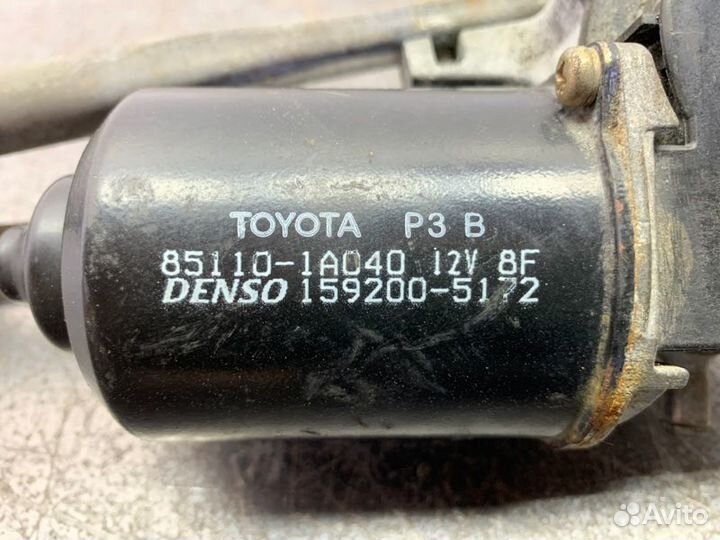 Трапеция дворников с двигателем Toyota Corolla