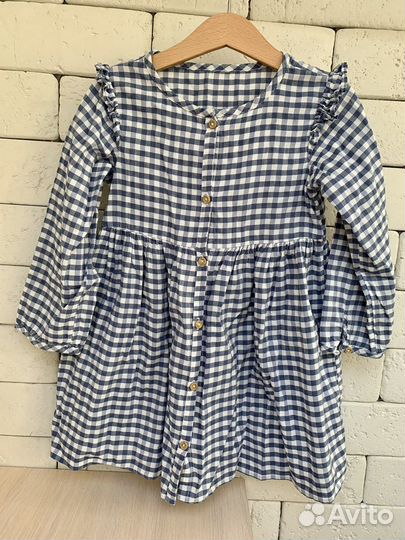 Платье хлопковое H&M 110