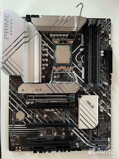 Комплект i5 12600k + Z690 asus prime