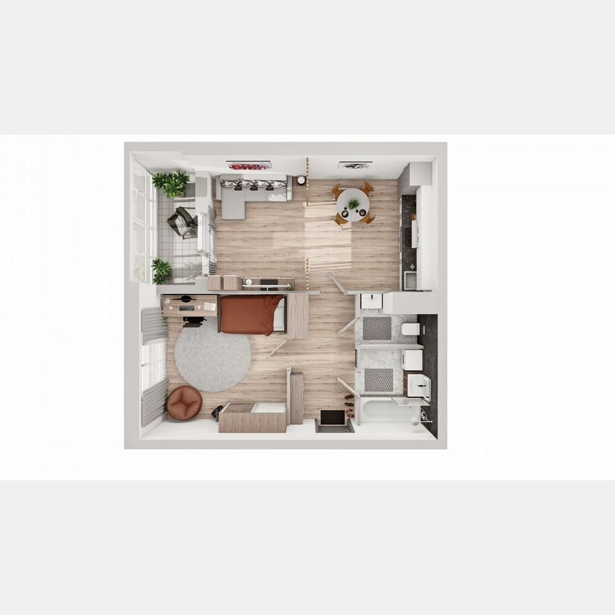 2-к. квартира, 53 м², 8/8 эт.