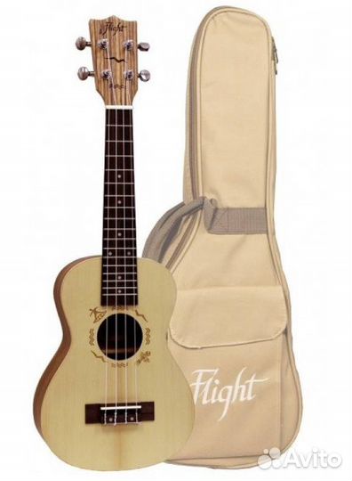 Укулеле концерт Flight DUC 325 SP/ZEB
