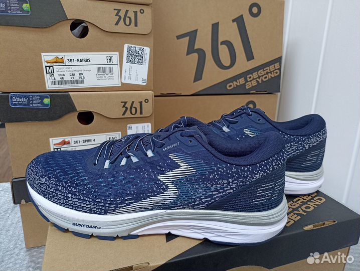 Кроссовки 361 spire 4 Black Iris Sleet
