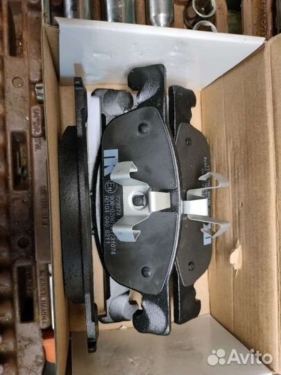 Колодки передние renault logan 2