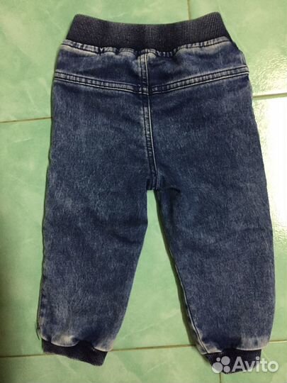 Джинсы 12/18 на 86 см