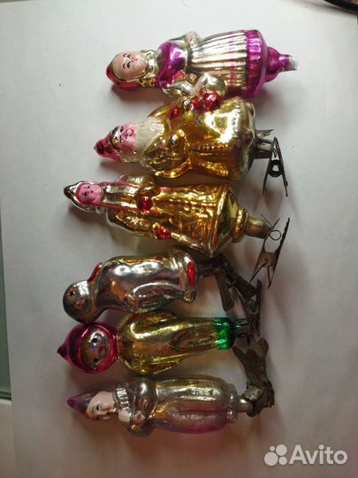 Елочные игрушки СССР