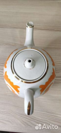 Чайник заварочный СССР фарфоровый антикварный