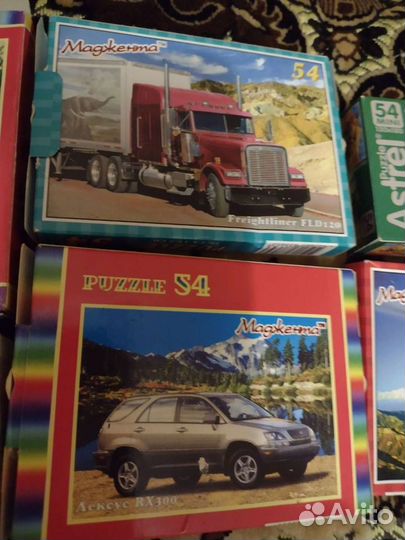 Настольные игры- пазлы