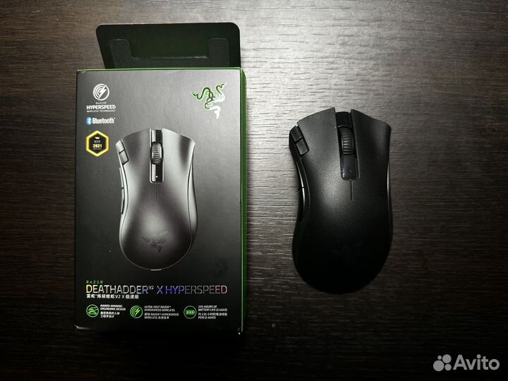 Игровая мышь razer deathadder x hyperspeed v2