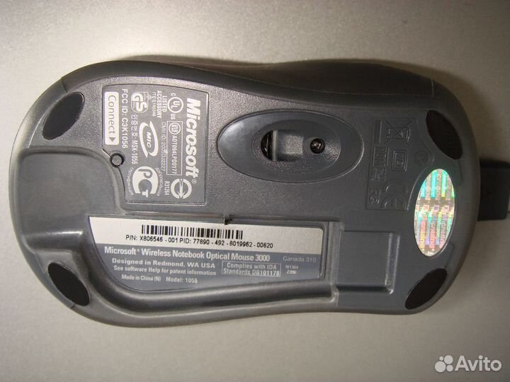 Мышь Microsoft - беспроводная для ноутбука