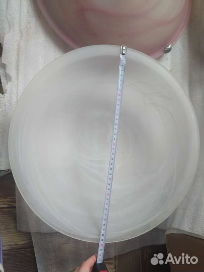 Лампа светильник тарелка 39см