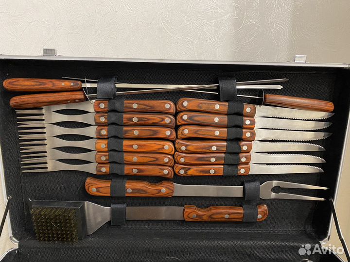 Набор для барбекю в кейсе