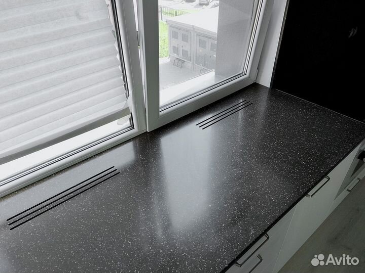 Подоконник Столешница Мойка из камня Grandex m2