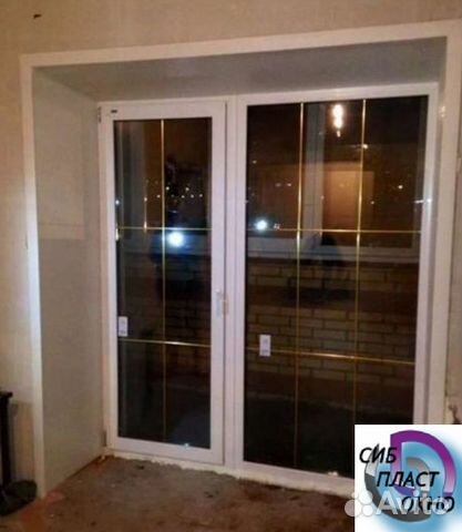 Окно пвх французское