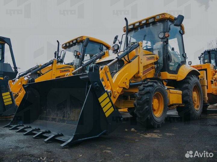 Экскаватор-погрузчик Zauberg EF 3W, 2023