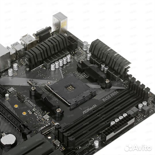 Материнская плата Asrock b450 Pro4 R 2.0