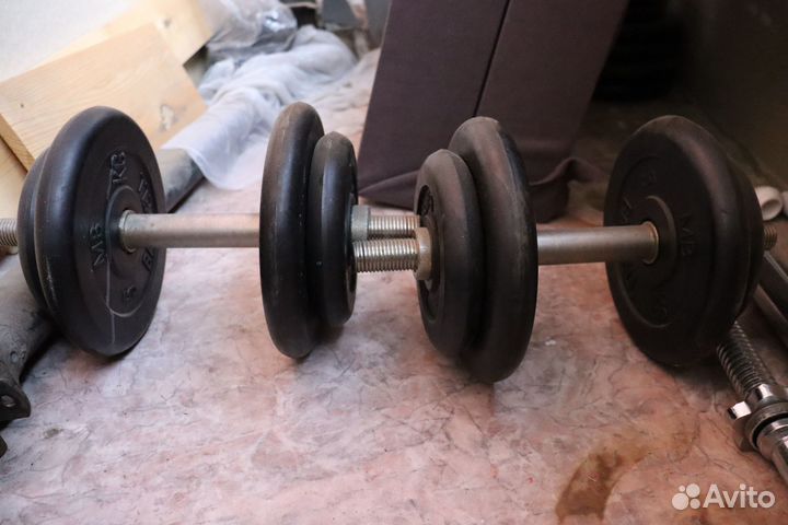 Продам гантели