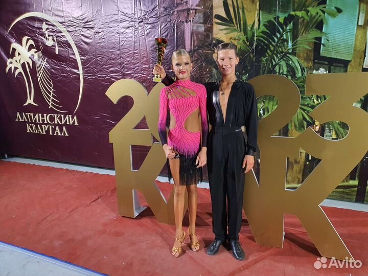 Платье для бальных танцев латина ю2