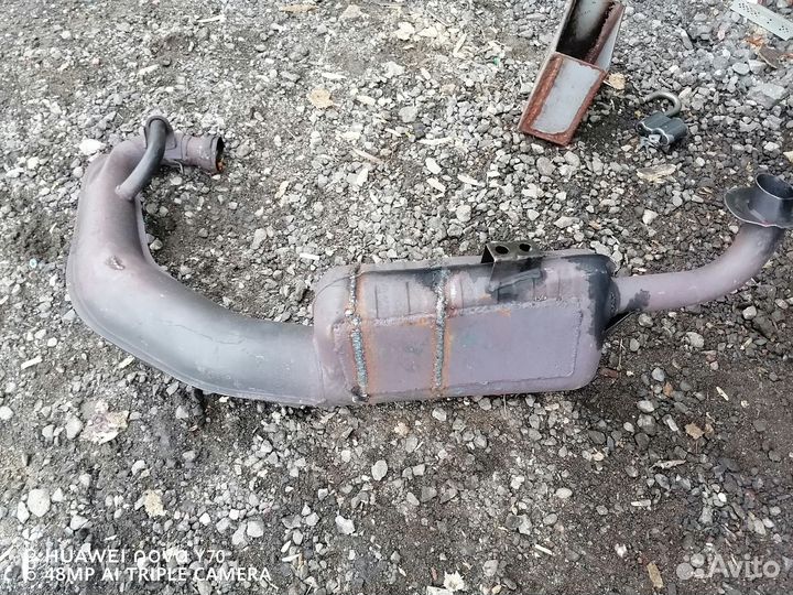 Глушитель снегохода Yamaha Viking 540