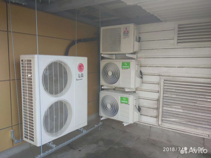 Установка монтаж кондиционеров сплит систем